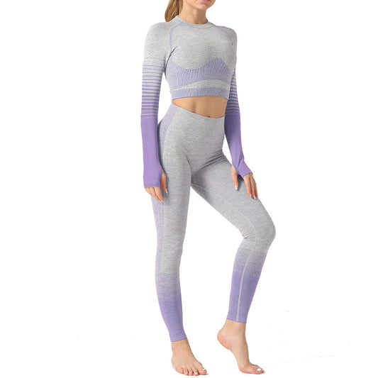 European and American seamless yoga suits