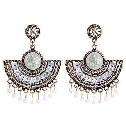 Elegant Bohemian Tassel Earrings For Women Beads dangle Earrings statement earing Vintage Trendy boho Jewelry Wholesale