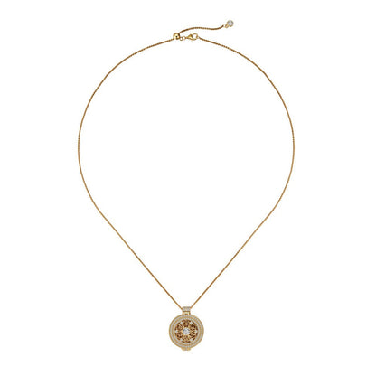 Heavy Industry Ancient Chinese Compass Necklace