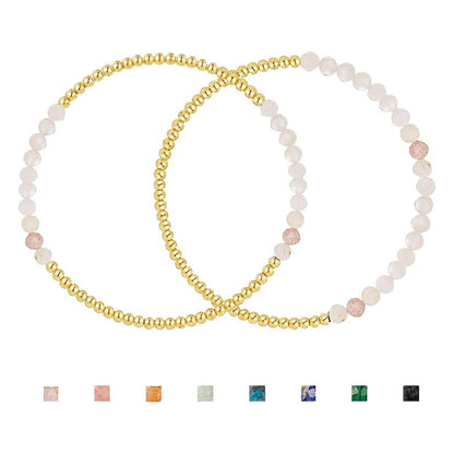 Portia-style Delicate Crystal Bracelet For Women